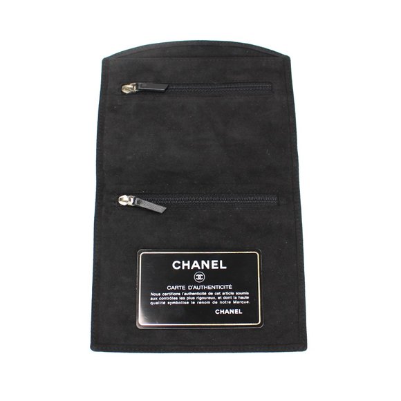 CHANEL Copper Python Snakeskin Jewelry Travel Tote Removable Pouch RARE NEW - Picture 11 of 12